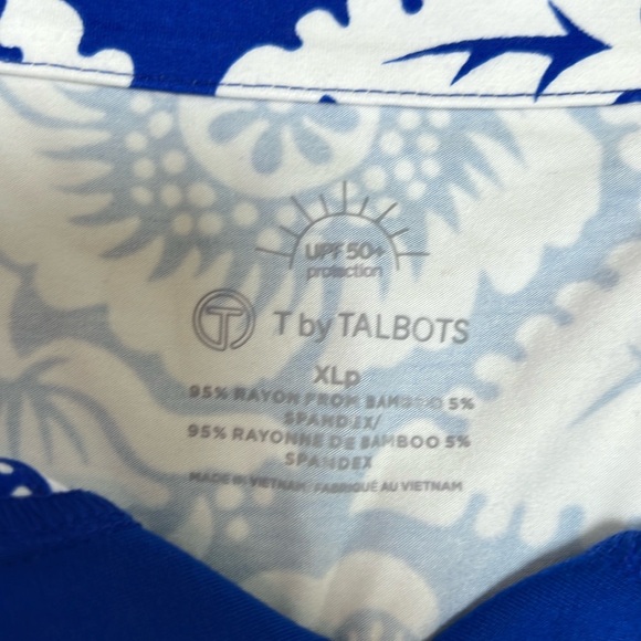 T by Talbots. UPF 50 Short Sleeve Women’s Top - Picture 2 of 9